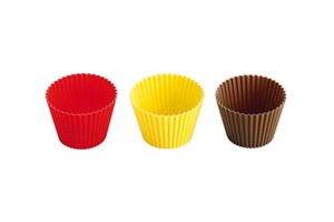 Корзинки 7см  силиконовые 6шт. Delicia