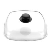 Крышка 26*26  стеклянная Unicover