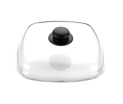 Крышка 26*26  стеклянная Unicover