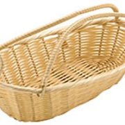 Корзина для бутылки светло- коричневая