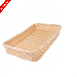 NEW Корзина прямокутна 53х32,5х9см світло-коричнева
