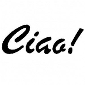 Martellato Трафарет для капучино "Ciao"  9,5 см