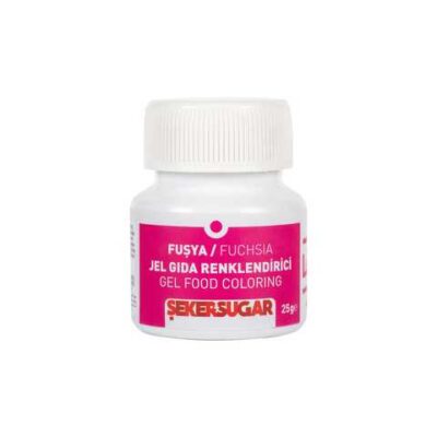 Гелевий барвник Sekersugar Фуксія 25г