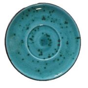 Тарелка Тиффани бирюза Manna ceramics