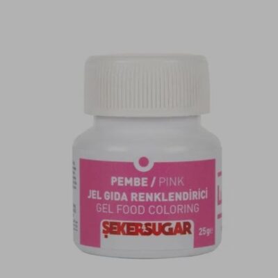 Гелевий барвник Sekersugar Рожевий 25г