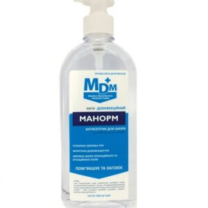 Средство для дезинфекции рук с глицерином МАНОРМ 0,5л