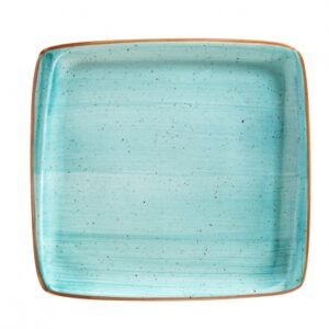 Тарелка квадратная 22*20 см Aura Aqua