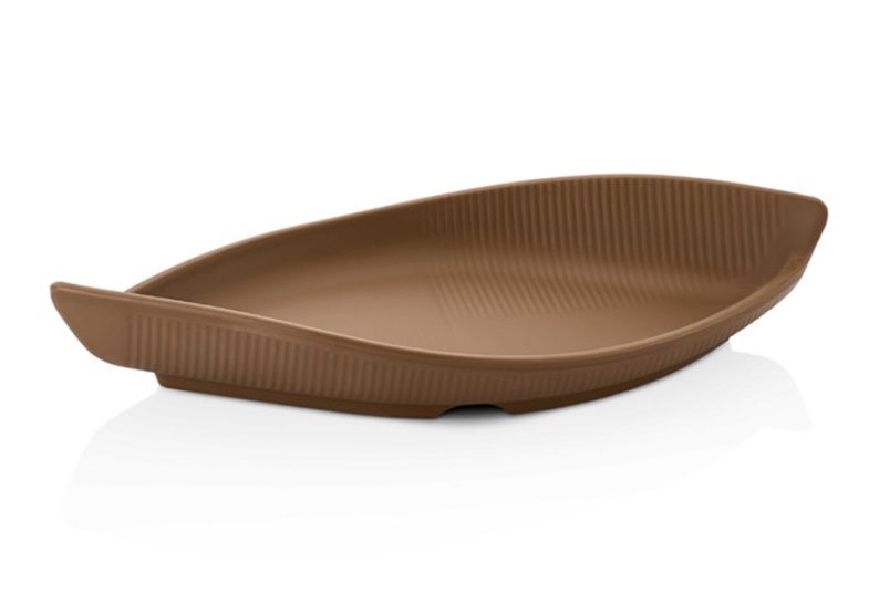 Тарілка Terra кава з молоком 35,6х15,8х5,9 см