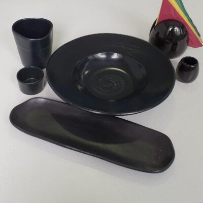 Посуда Manna ceramics черная