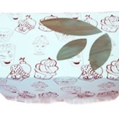 Коробка для тістечка 120*85*90 з віконцем