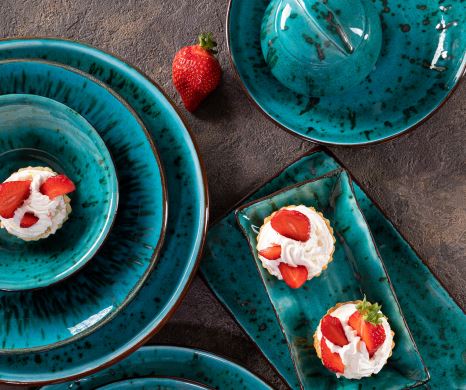 Посуда Тиффани бирюза Manna ceramics фото