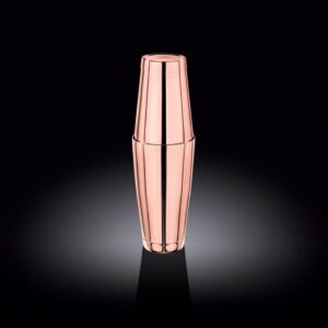 Шейкер з подвійним дном Wilmax Boston Copper 550х800 мл