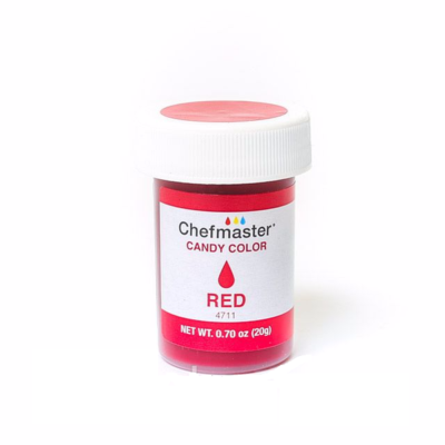 Барвник для шоколаду Chefmaster Candy Червоний 20g (пастоподібний)