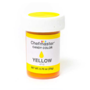 Барвник для шоколаду Chefmaster Candy Жовтий 20g пастоподібний