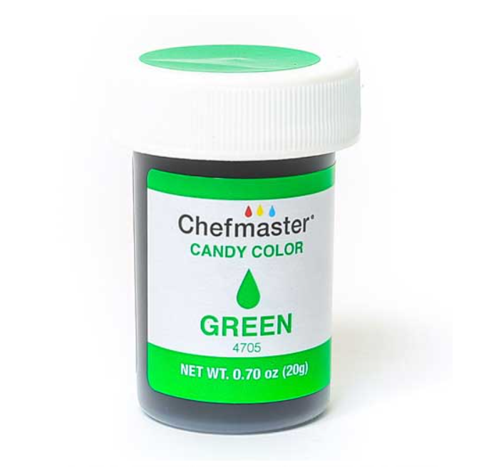 Барвник для шоколаду Chefmaster Candy Зелений 20g пастоподібний