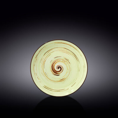 Тарілка десертна Wilmax SPIRAL PISTACHIO 18 см
