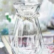 Ваза Viva Purl 30 см прозора
