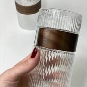 Склянка 475 мл "Bamboo chip", 7.5*12 см